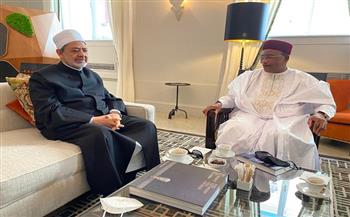 شيخ الأزهر يلتقي الرئيس السابق للنيجر لمناقشة سبل دعم القارة الإفريقية