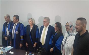 جامعة الإسكندرية تمنح باحثة كردية درجة الدكتوراه فى التربية 