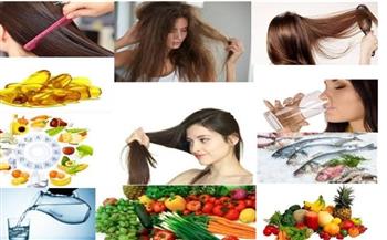 تعرف على أهم العناصر الغذائية لصحة الشعر والبشرة