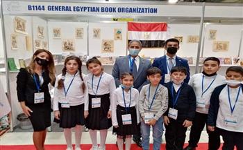 السفير السعودي يزور الجناح المصري بمعرض باكو الدولي للكتاب (صور)