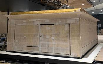 الانتهاء من نقل المقصورة الثانية للملك توت عنخ آمون بالمتحف المصري الكبير