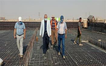 مسئولو الإسكان يتفقدون أعمال تنفيذ محطة رفع مياه شرب جديدة بمدينة بدر