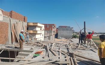 حملات مكبرة لإزالة التعديات وأعمال البناء المخالف بأحياء الإسكندرية