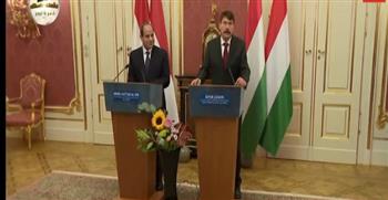 الرئيس المجري: تحدث مع «السيسي» حول العديد من القضايا ومنها قضية المياه
