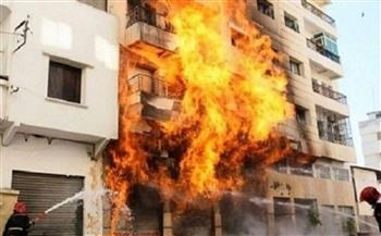 انتداب المعمل الجنائي لمعاينة حريق داخل شقة سكنية في مدينة نصر