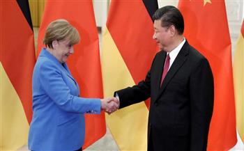 الرئيس الصيني والمستشارة الألمانية يبحثان العلاقات الثنائية