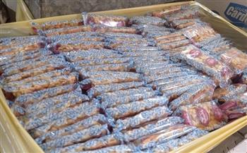 ضبط 20 ألف قطعة حلوى مجهولة المصدر خلال حملة تموينية بالإسكندرية