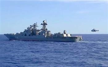 انطلاق مناورات بحرية روسية-صينية مشتركة في بحر اليابان