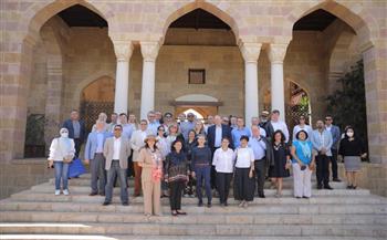 13 سفيرًا  لدول الاتحاد الأوروبي يزورون مسجد الطنبغا المرداني ومنطقة باب الوزير (صور)