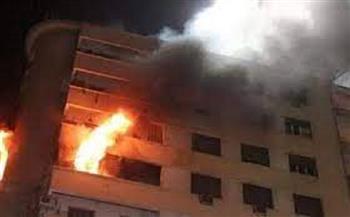 السيطرة على حريق هائل بشقة سكنية في حلوان