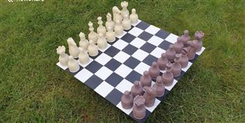 مناورة المكعب.. بريطاني يصنع رقعة شطرنج من الروبيك (فيديو)