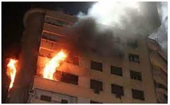 انتداب المعمل الجنائي لمعاينة موقع حريق شقة سكنية في حلوان