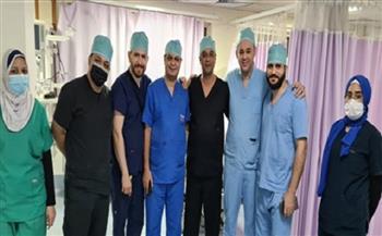 إجراء أول عملية «تغيير مفصل» في مستشفى بني سويف التخصصي