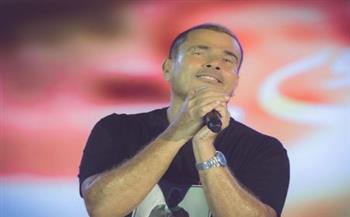 ولأول مرة أغنيته الجديدة.. عمرو دياب يتألق في أحدث حفلاته بالأردن ..شاهد 