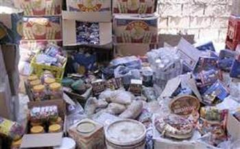 ضبط 15 طن مواد غذائية وزيوت مجهولة المصدر داخل مخزن ومصنع بالقاهرة