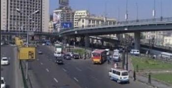 الحالة المرورية بشوارع وميادين القاهرة والجيزة اليوم