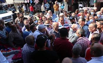 محافظ بورسعيد يستجيب لمطلب تجار البالة بإعطائهم مهلة لإزالة السوق 