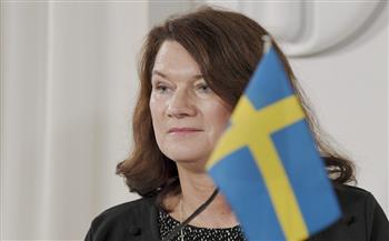 غدا.. وزيرة خارجية السويد تبدأ زيارة لإسرائيل وفلسطين