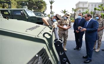 بسام راضى: الرئيس السيسى يتفقّد المركبات المدرعة المطوّرة من القوات المسلحة (صور)