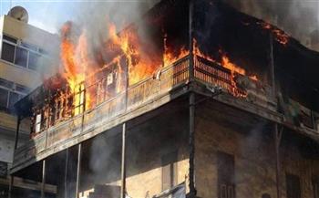 مصرع مسن في حريق اندلع داخل منزله بسوهاج
