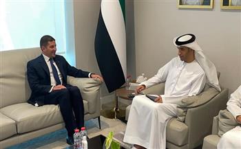 رئيس «الاستثمار» ووزير التجارة الخارجية الإماراتي يبحثان تعزيز التعاون بين البلدين