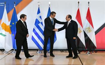 نص كلمة الرئيس السيسي خلال القمة الثلاثية بين مصر وقبرص واليونان