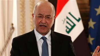 رئيس العراق: سياستنا ترتكز على التعاون الدولي والإقليمي لمكافحة الإرهاب والفساد
