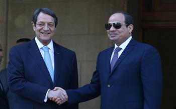 الرئيس السيسي يشيد بالتطور والتقارب المستمر في العلاقات الثنائية مع قبرص