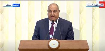 رئيس المحكمة الدستورية: السيسي أول من وجه بتخصيص عيد موحد للقضاء
