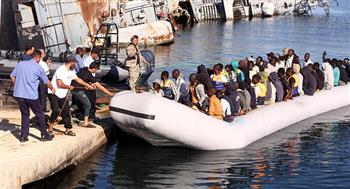 اعتقال أربعة آلاف مهاجر غير شرعي فى ليبيا