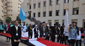 انطلاق المهرجان الرياضي الأول للأسر الطلابية بمشاركة 28 جامعة مصرية