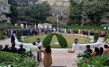 سفارة الهند بالقاهرة تحتفى بالذكرى ال 152 لميلاد غاندى
