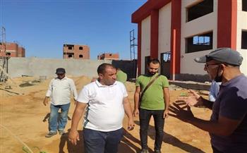 رئيس جهاز مدينة السادات يتابع الأعمال النهائية لمحطة رفع الصرف الصحي