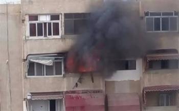 إخماد  حريق شقة بفيصل دون وقوع إصابات