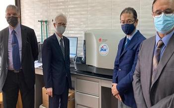 السفير الياباني يشهد تسليم المعدات الطبية الخاصة بمكافحة فيروس كورونا