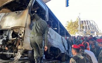 «سلامتك يا شام».. غضب على مواقع التواصل بعد تفجير حافلة فى دمشق