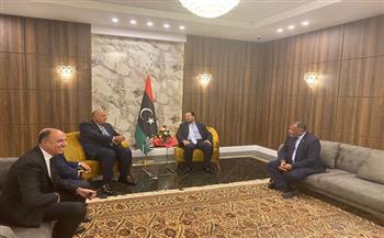 وزير الخارجية يصل طرابلس للمشاركة في مؤتمر دعم استقرار ليبيا (صور)