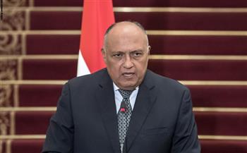 وزير الخارجية يبحث مع «المنقوش» جهود التسوية السياسية للأزمة الليبية