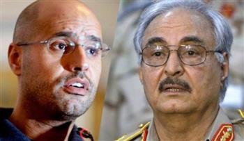 بشائر تحالف بين حفتر ونجل القذافي حول انتخابات الرئاسة الليبية