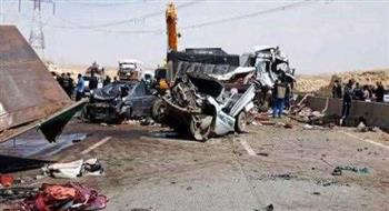 إصابة 7 أشخاص في حادث تصادم على طريق ميت غمر - المنصورة
