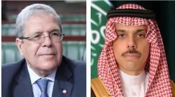 وزيرا خارجية السعودية وتونس يؤكدان رفضهما للتدخل في الشأن الليبي