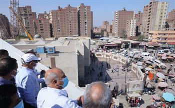 وزير النقل يتفقد أعمال التطوير الشامل للطريق الدائرى حول القاهرة الكبرى