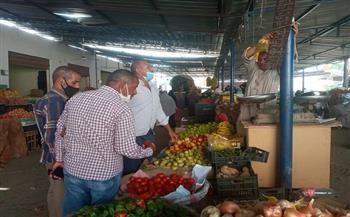 استمرار أعمال لجان المرور على سوق الخضار والمخابز البلدية بالقصير
