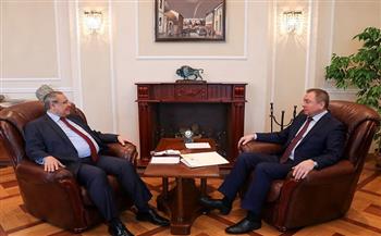 وزير خارجية بيلاروسيا يستقبل السفير المصري بمناسبة قرب انتهاء فترة عمله