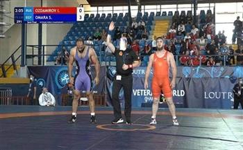 صالح عمارة يهدى مصر «فضية» بطولة العالم للمصارعة الحرة في اليونان 