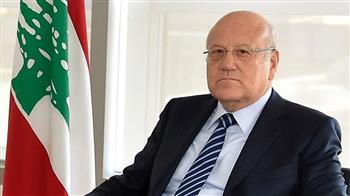 ميقاتي يبحث مع الرئيس السابق ميشال سليمان الأوضاع في لبنان