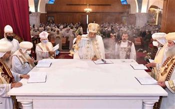 البابا تواضروس يدشن كنيسة العذراء والأنبا أنطونيوس بمدينة بدر