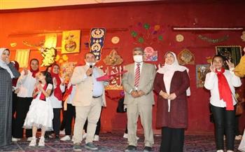 رئيس «مدينة السادات» يشارك الإدارة التعليمية الاحتفال بذكرى انتصارات أكتوبر