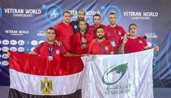 البريد المصري يحصد "ذهبية وفضيتين وبرونزية" في بطولة العالم للمصارعة