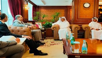 سعفان يبحث مع وزير عمل قطر العلاقات الثنائية وتذليل أية عقبات تخص العمالة المصرية